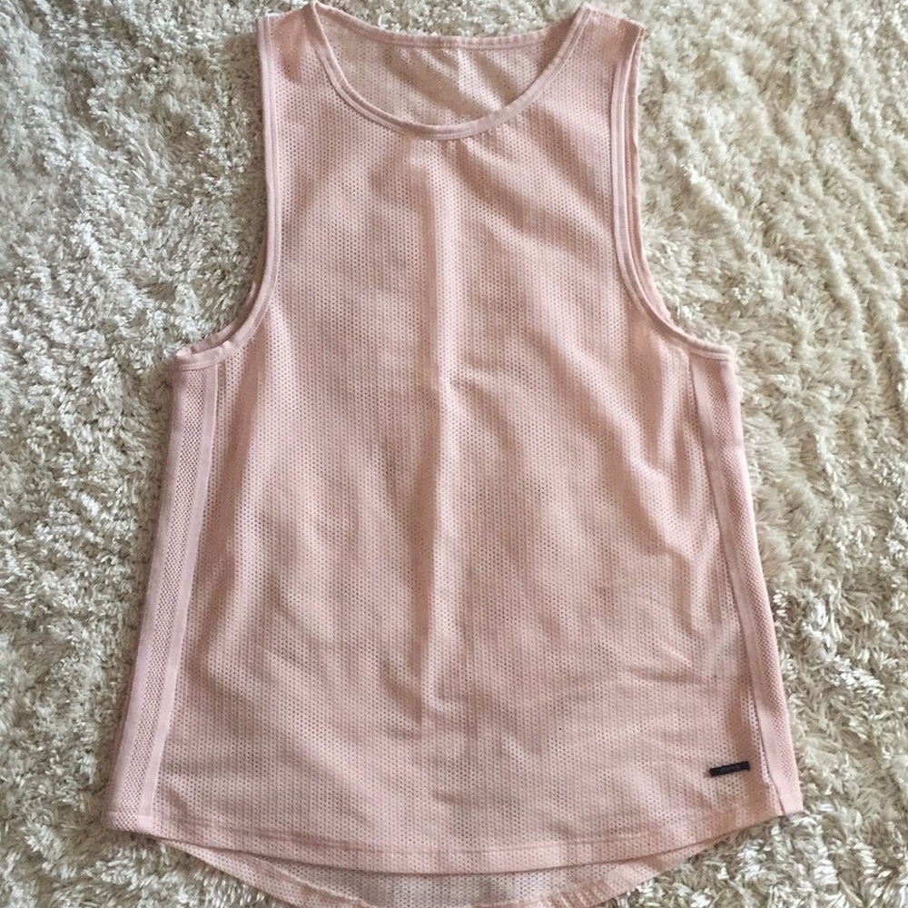MPG Pink Mesh Women’s Tank Top